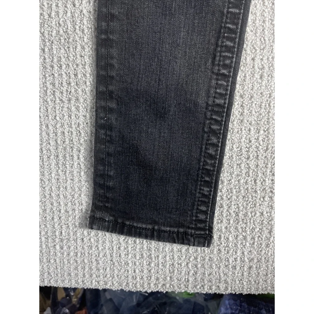 Miss Me Jeans Womens 28x30 Black Signature Skinny Embellished Pockets Bling - Picture 8 of 13